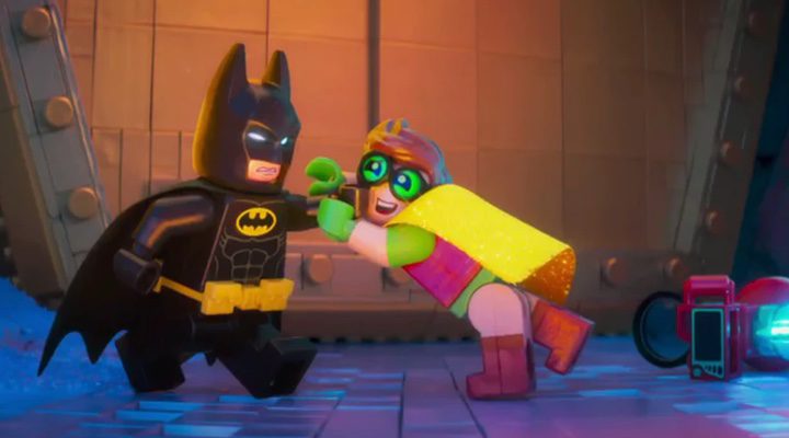  Lego Batman junto a Robin en 'Batman: La LEGO película'