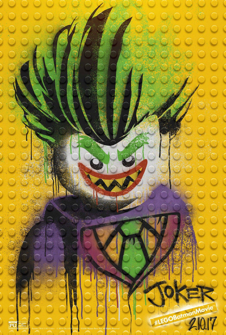  Cartel del Joker en 'Batman: La LEGO película'