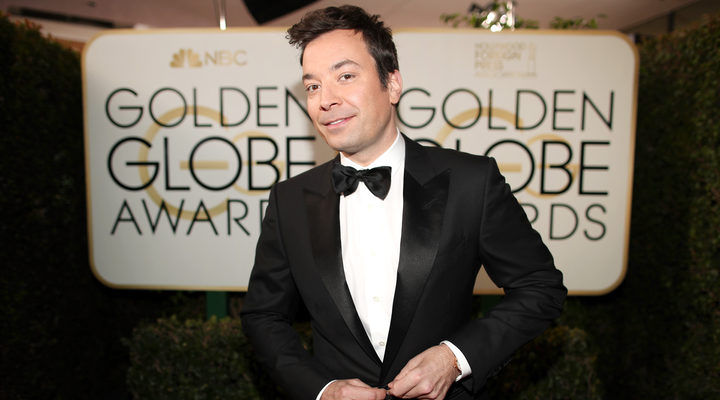 Jimmy Fallon en los Globos de Oro