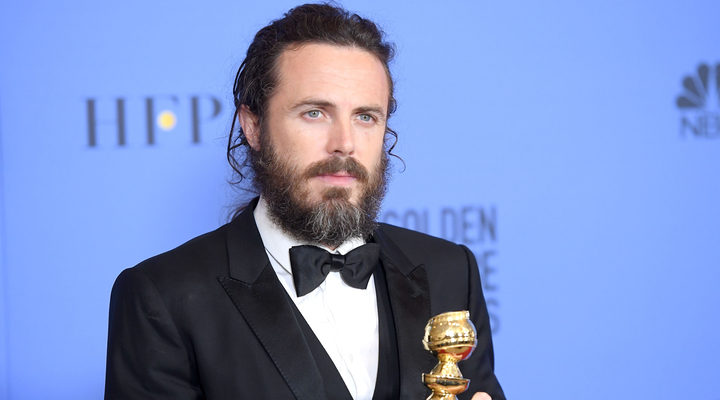 Casey Affleck en los Globos de Oro