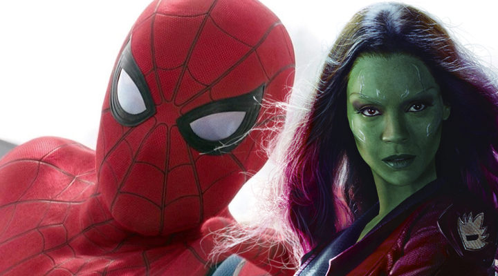 Spider-Man y Gamora