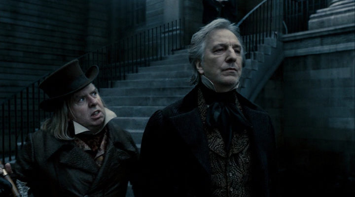 Alan Rickman como el Juez Tupin en 'Sweeney Todd'