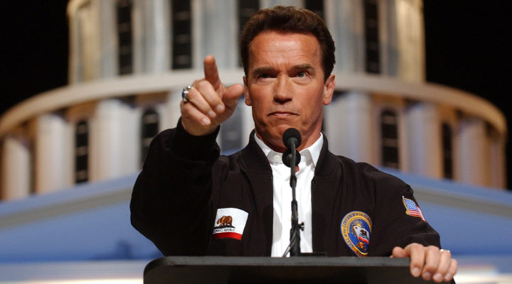  Arnold Schwarzenegger como Gobernador de California