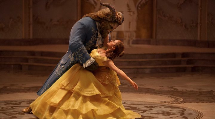 Dan Stevens y Emma Watson en 'La Bella y la Bestia'