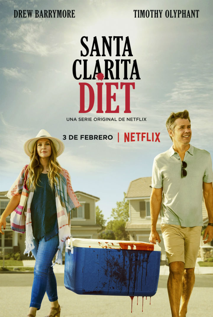 Póster español de 'Santa Clarita Diet'