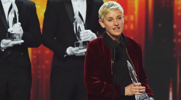 Ellen DeGeneres en los People's Choice Awards