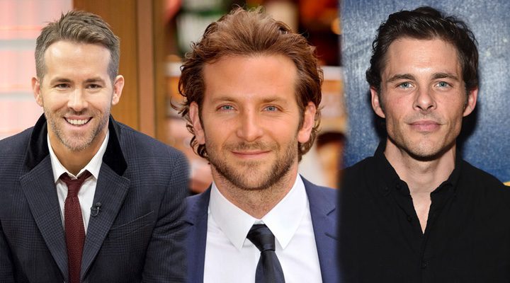 Ryan Reynolds, Bradley Cooper y James Marsden