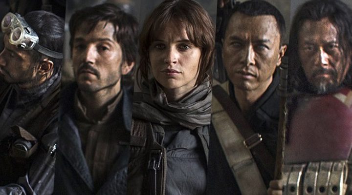  Los protagonistas de 'Rogue One una historia de 'Star Wars'