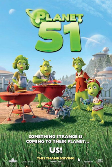 Nuevo póster de 'Planet 51'