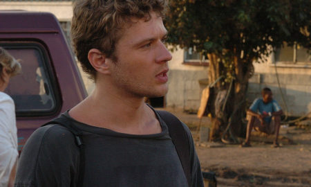 Ryan Phillippe en el rodaje de 'The Bang Bang Club'