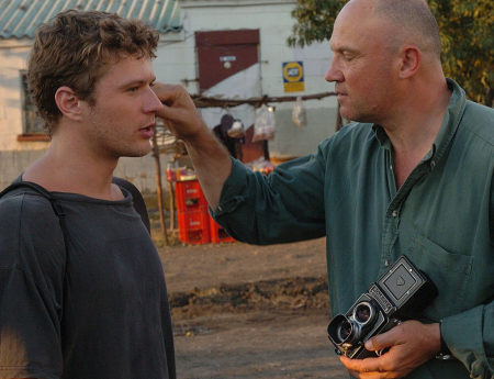 Ryan Phillippe en el rodaje de 'The Bang Bang Club'