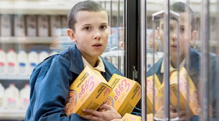  Millie Bobby Brown como Eleven en 'Stranger Things'