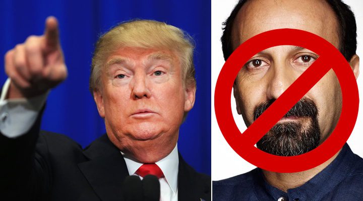  Trump y Asghar Farhadi