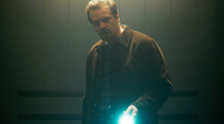  David Harbour como su personaje de 'Stranger Things'