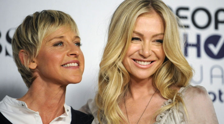  Ellen DeGeneres y Portia De Rossi