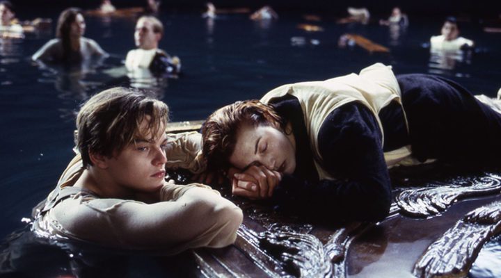 Leonardo DiCaprio y Kate Winslet en 'Titanic'