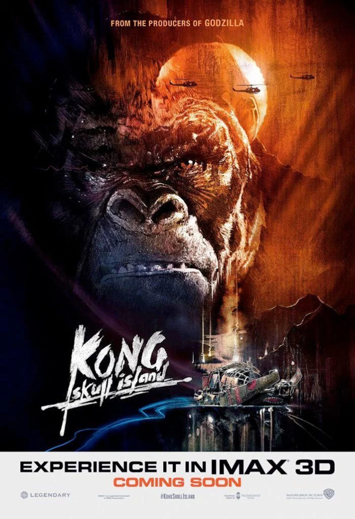 Póster de 'Kong: La Isla Calavera'