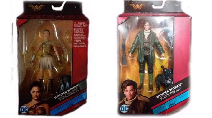  Figuras de acción de 'Wonder Woman'