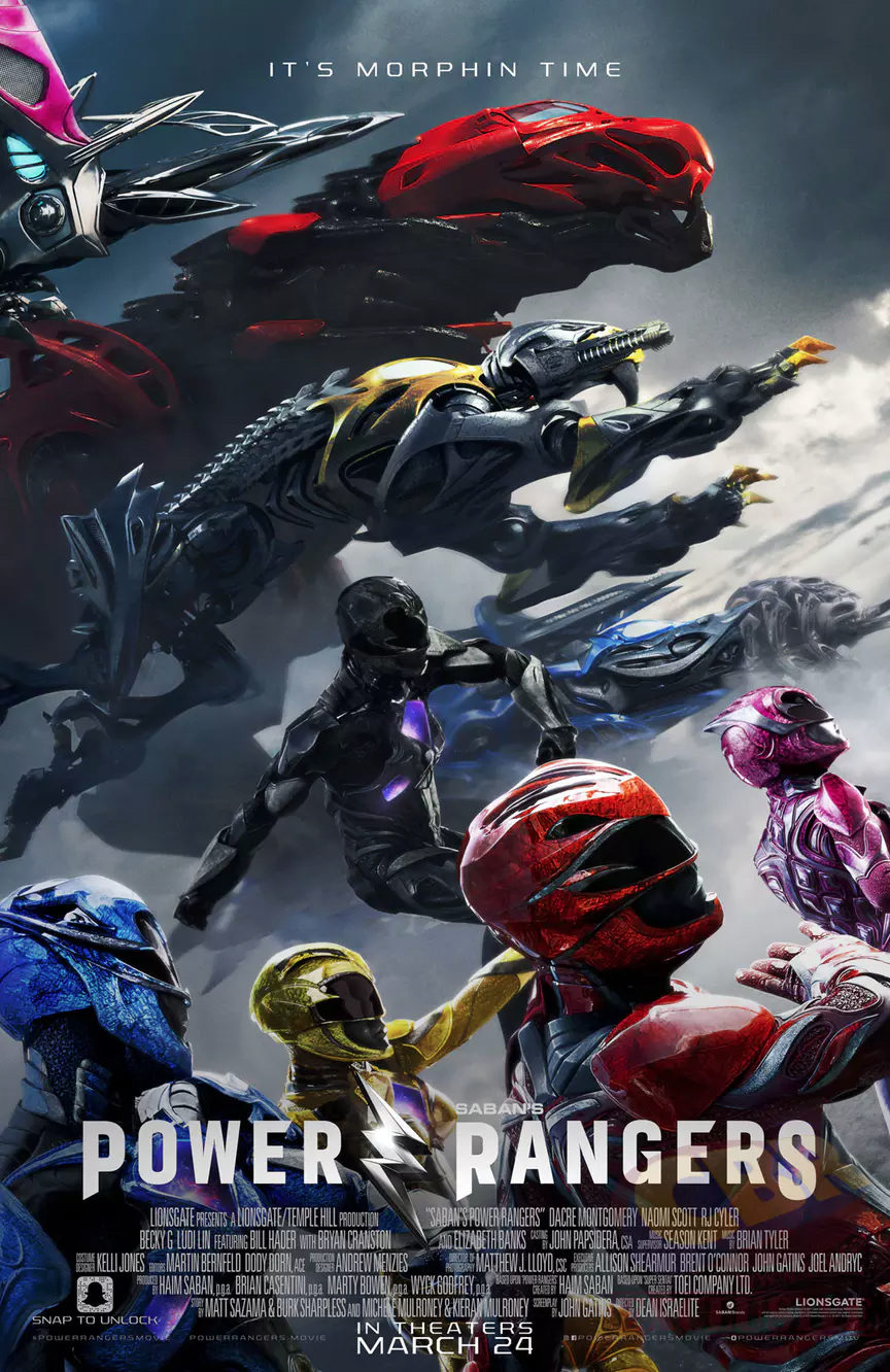 Póster de 'Power Rangers'