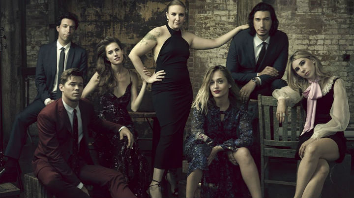 El reparto de 'Girls' para The Hollywood Reporter