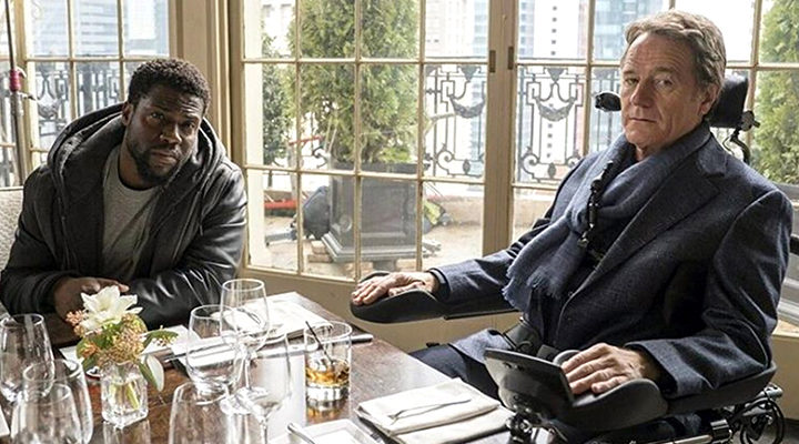 Kevin Hart y Bryan Cranston en el remake de 'Intocable'