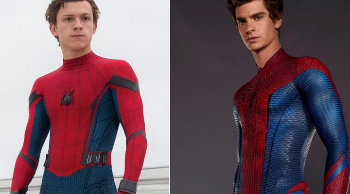  Tom Holland y Andrew Garfield