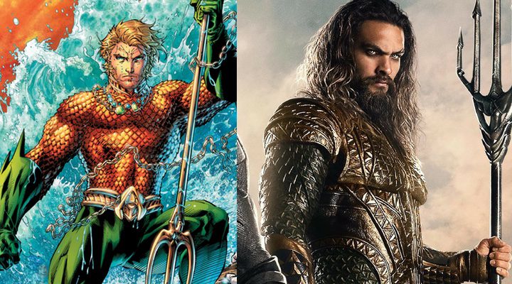 Jason Momoa y Aquaman