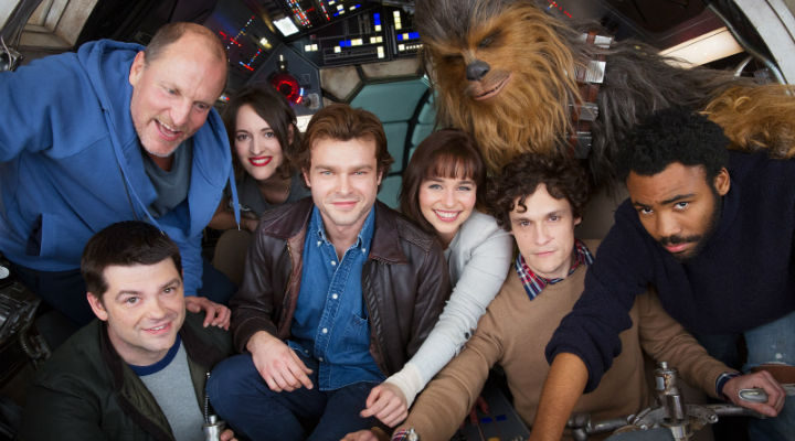 El equipo de 'Han Solo: A Star Wars Story'