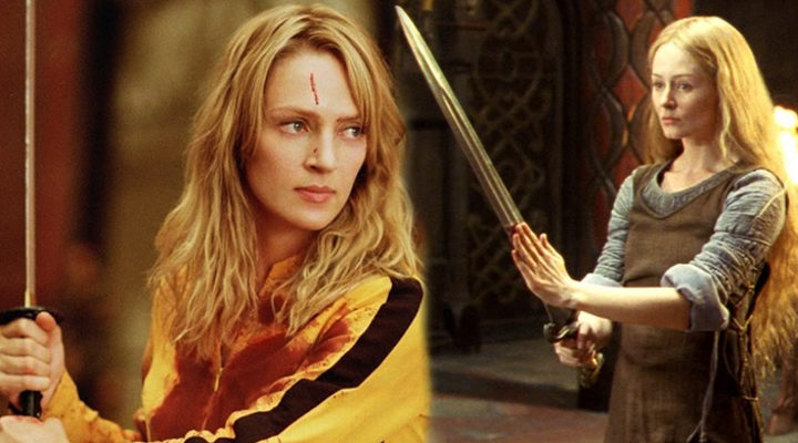 Beatrix Kiddo en 'Kill Bill' y Eowyn en 'El señor de los anillos'