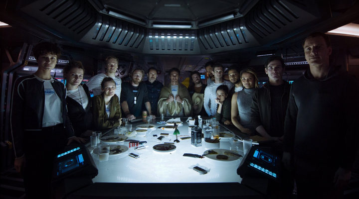 Tripulación de la nave Covenant en 'Alien: Covenant'