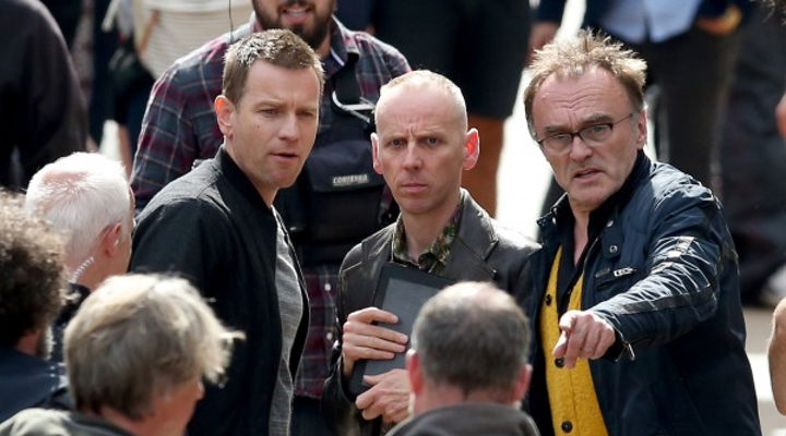 Danny Boyle dirigiendo 'T2 Trainspotting'