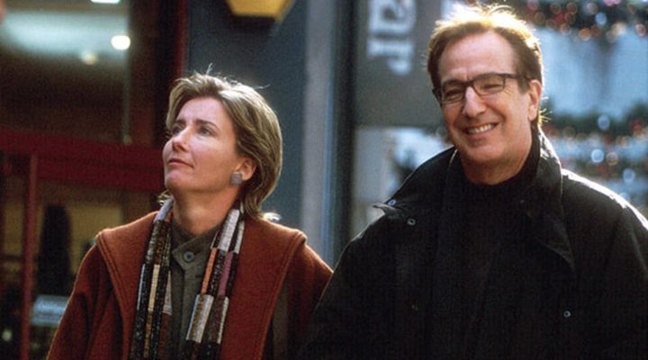 Emma Thompson y Alan Rickman en 'Love Actually'