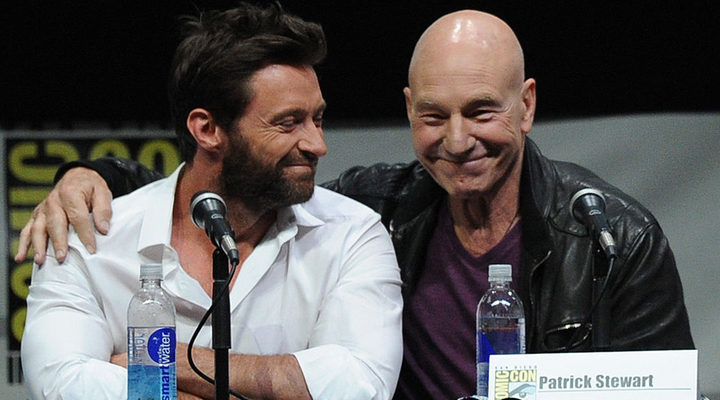 Patrick Stewart y Hugh Jackman