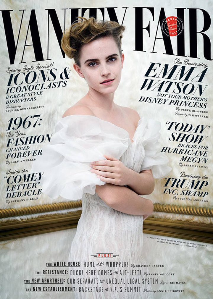  Portada de Vanity Fair con Emma Watson 