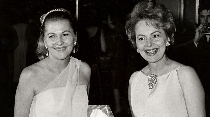  Olivia de Havilland y Joan Fontaine