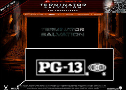 ¿'Terminator Salvation' para mayores de 13?