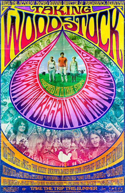 Genial póster de 'Taking Woodstock'