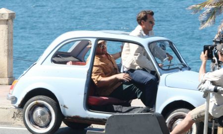 En el set de rodaje de 'The Rum Diary'