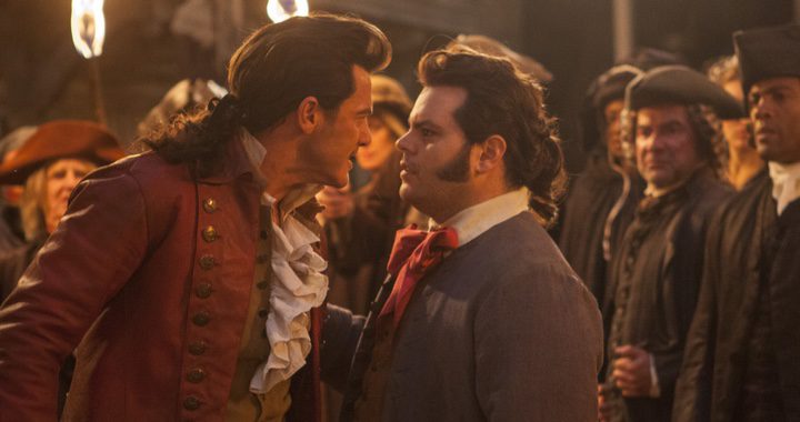  Luke Evans y Josh Gad en 'La Bella y la Bestia'