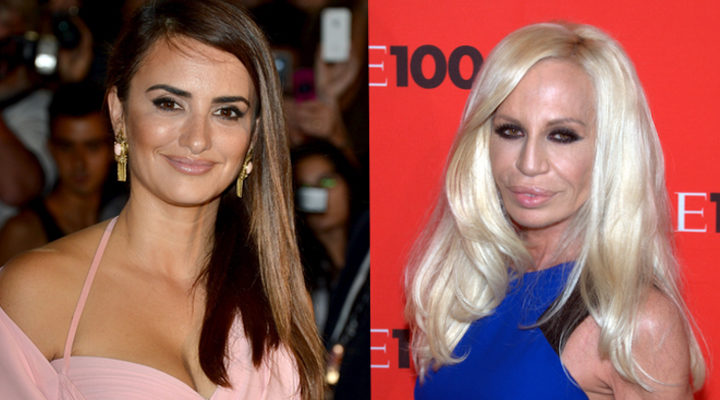 Penélope Cruz y Donatella Versace