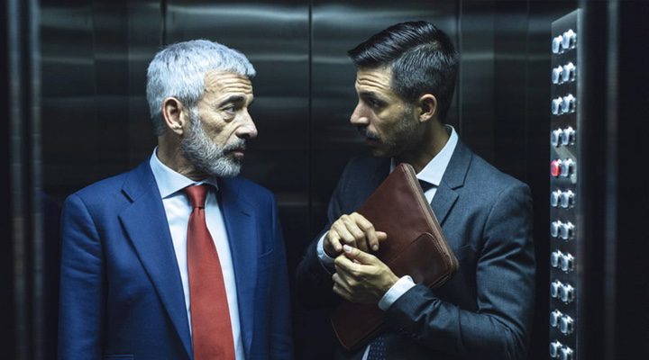 Imanol Arias y Hugo Silva en 'Despido Procedente'