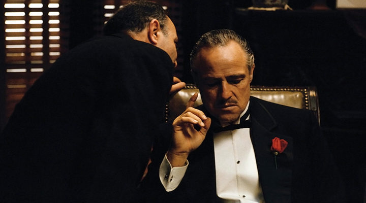 Marlon Brando en 'El padrino'