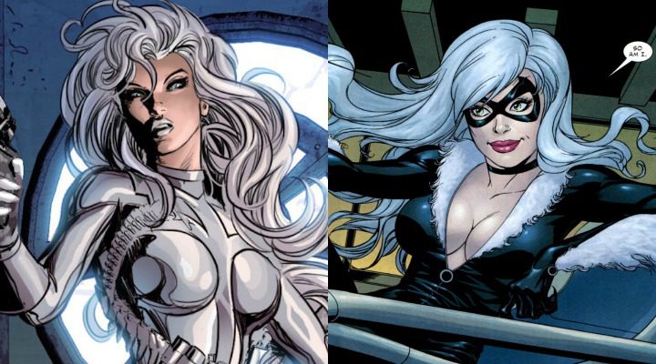 Silver Sable y Black Cat