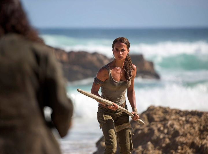 Alicia Vikander en 'Tomb Raider'