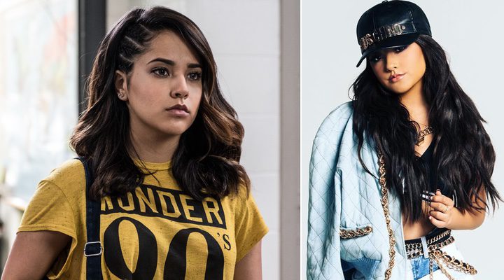  Becky G. en 'Power Rangers' y en una imagen promocional