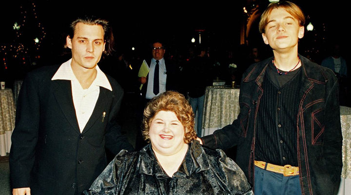 Johnny Depp, Darlene Cates y Leonardo DiCaprio