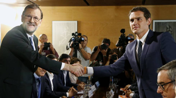 Mariano Rajoy y Albert Rivera