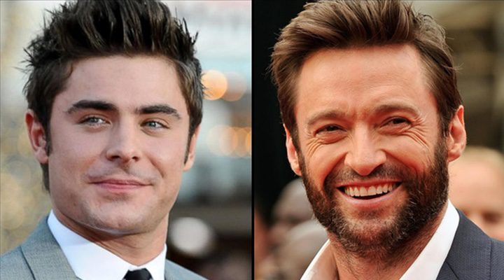 Zac Efron y Hugh Jackman