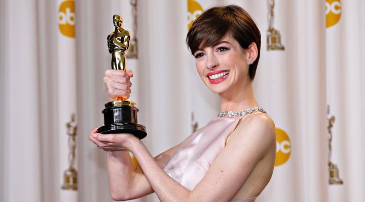 Anne Hathaway y su Oscar