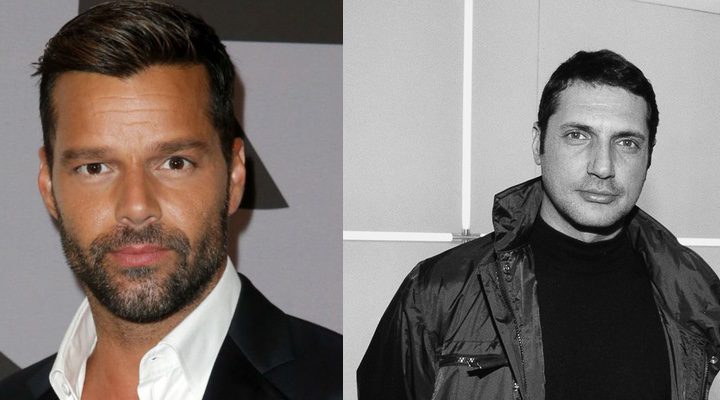 Ricky Martin y Antonio D'Amico